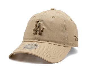 Dámská Kšiltovka New Era - MLB Essential Midi Logo 9TWENTY - LA Dodgers - Cream