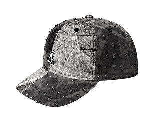 Kšiltovka Kangol - TRENDS PACK - Denim Mashup Baseball - Black Trompe L'Oeil