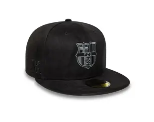 Kšiltovka New Era - "Mes Que Un" 59FIFTY - Barcelona FC - Suede Black