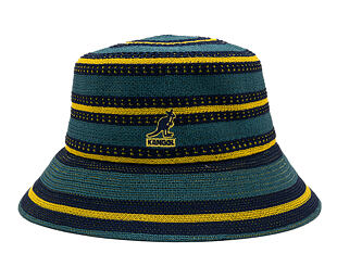 Klobouk Kangol - Tropic Resort Stripe Lahinch - Celestial Teal Multi
