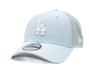 Kšiltovka New Era - MLB Midi Homefield 9FORTY Trucker - LA Dodgers - Sky Blue / White
