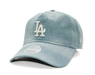 Dámská Kšiltovka New Era - MLB Denim 9TWENTY A-Frame - LA Dodgers - Pastel Blue