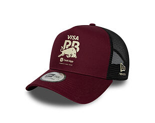 Kšiltovka New Era - F1 Seasonal 9FORTY A-Frame Trucker - Visa Cash App RB - Burgundy