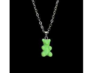 Řetízek Fainz - Mono Bear Chain - Green Mono
