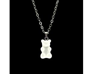 Řetízek Fainz - Mono Bear Chain - White Mono