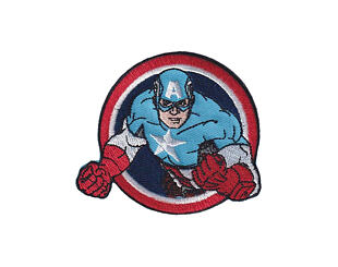 Nažehlovačka Monoquick - Avengers Captain America 7,5 x 6,5 cm