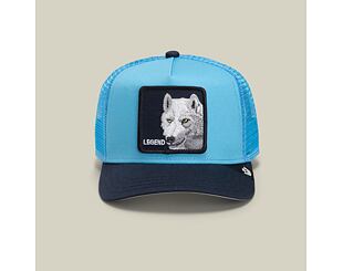 Dětská kšiltovka Goorin - Legend Wolf Trucker Mini - Sky