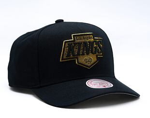 Kšiltovka Mitchell & Ness - NHL Black And Gold Pro Snapback - Los Angeles Kings - Black