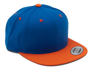 Kšiltovka Yupoong Flexfit 2Tone Royal/Orange