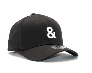 Kšiltovka State of WOW Ampersand SC9201-990& Baseball Cap Crown 2 Black/White Strapback