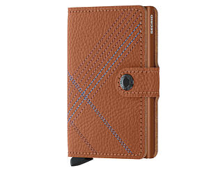 Peněženka Secrid Miniwallet Stitch Linea Caramello