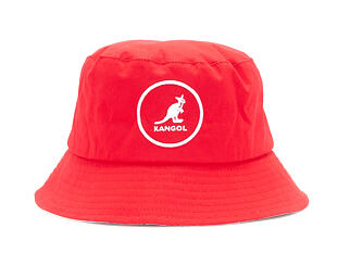 Klobouk Kangol Cotton Bucket Rojo