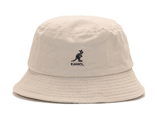 Klobouk Kangol Washed Bucket Khaki