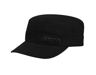 Kšiltovka Kangol - Cotton Twill Army Cap - Black