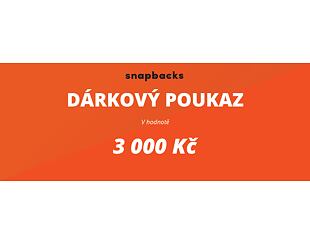 Dárkový poukaz na nákup v hodnotě 3000 Kč