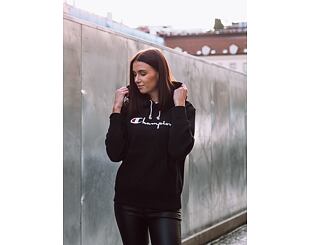 Dámská Mikina Champion Hooded Sweatshirt 113794 KK001 New Black