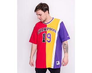 Triko Champion Crewneck T-Shirt Black/Red/Purple/Yellow 214515