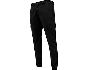 Kalhoty Urban Classic TB1435 Washed Cargo Twill Jogging Pants Black