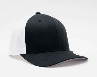 Kšiltovka Yupoong Flexfit 110MT - 110 Mesh 2Tone Cap Black/White
