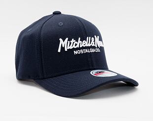 Kšiltovka Mitchell & Ness - Branded Pinscript Classic Red - Navy / White
