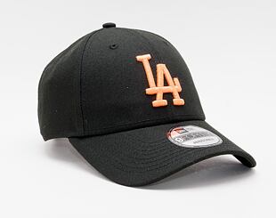 Kšiltovka New Era 9FORTY MLB Neon Pack Los Angeles Dodgers Strapback Black / Hunter Flame Orange