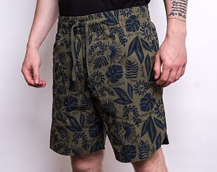 Kraťasy New Era Floral All Over Print New Olive / Navy