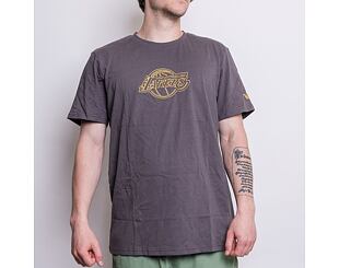 Triko New Era NBA Chain Stitch Los Angeles Lakers Graphite / Gold