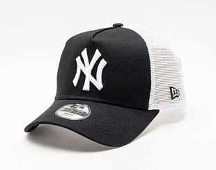 Dětská Kšiltovka New Era - MLB Clean 9FORTY Trucker - NY Yankees - Black / White