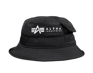 Klobouk Alpha Industries Utility Bucket Hat 116911 Black / White