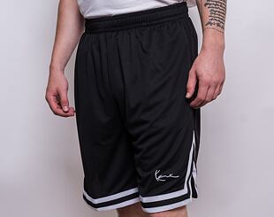 Kraťasy Karl Kani Signature Mesh Shorts black/white