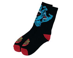 Ponožky Santa Cruz Screaming Hand Socks SCASCK-010 S17 Black