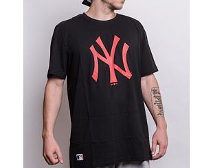 Triko New Era MLB Seasonal Team Logo Tee New York Yankees Black / Red