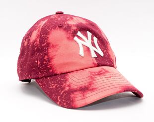 Kšiltovka New Era Casual classic MLB Wash Canvas New York Yankees Strapback Red