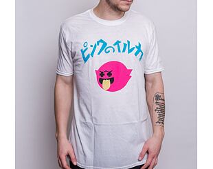 Triko Pink Dolphin RETRO GHOST TEE PS12211RGWH WHITE