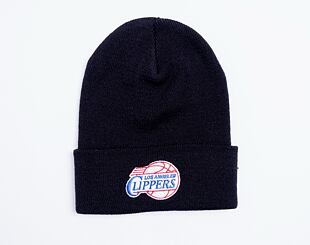 Kulich Mitchell & Ness Los Angeles Clippers HWC Team Logo Cuff Knit Black