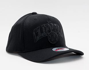Kšiltovka Mitchell & Ness Los Angeles Clippers Black Out Arch 110 Snapback Black