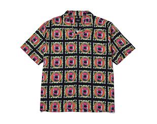 Košile HUF × Pleasures Pop Top Rayon Woven Shirt Black