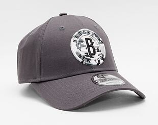 Kšiltovka New Era 9FORTY NBA Wild Camo Brooklyn Nets Grey