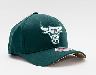 Kšiltovka Mitchell & Ness Chicago Bulls Moss And Sand Redline Stretch Snapback Green