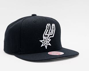 Kšiltovka Mitchell & Ness - Team Ground 2.0 Snapback - San Antonio Spurs - Black