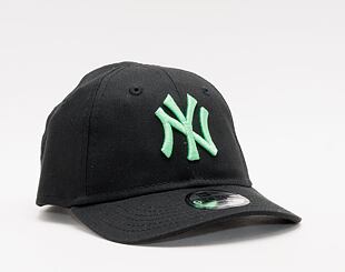 Dětská kšiltovka New Era 9FORTY Kids InfantEssential New York Yankees Strapback Black/Island Green