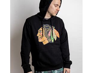 Mikina 47 Brand Chicago Blackhawks Imprint Helix Pullover Black