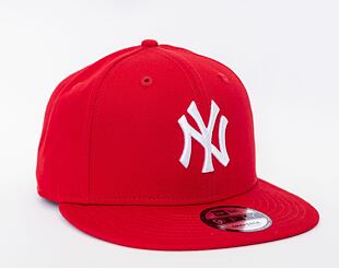 Kšiltovka New Era 9FIFTY MLB Color New York Yankees Snapback Scarlet/Optic White