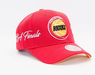 Kšiltovka Mitchell & Ness Champ Wrap Pro Snapback Hwc Houston Rockets Red