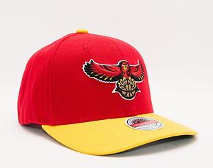 Kšiltovka Mitchell & Ness Team 2 Tone 2.0 Stretch Snapback Hwc Atlanta Hawks Red / Yellow