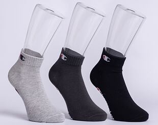 Ponožky Champion 3pk Quarter Socks DAG/OXGM/NBK