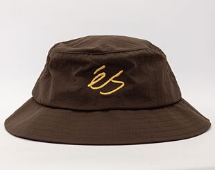 Klobouk éS Es Bucket Hat Brown