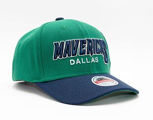 Kšiltovka Mitchell & Ness SHREDDER STRETCH SNAPBACK HWC Dallas Mavericks Green