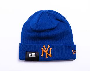 Kulich New Era MLB League Essential Cuff Beanie New York Yankees Royal Blue / Orange