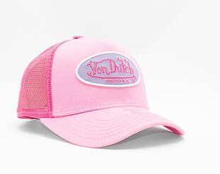Kšiltovka Von Dutch Boston Trucker Cotton Twill Pink/Purple
